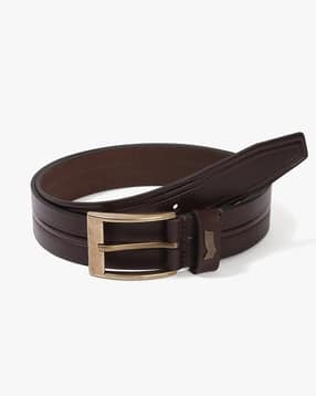 gas Men Smooth Leather Belt with Minimalist Design-picture-39