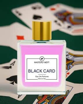 masterly weft Black Card Perfume with Geranium Notes - 100ml-picture-15