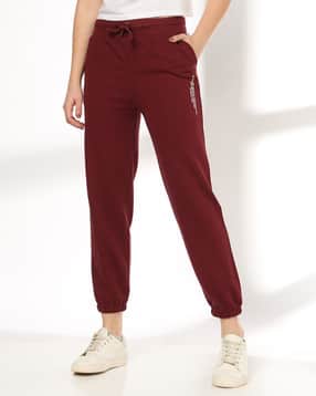 teamspirit Women Typographic Print Joggers with Insert Pockets-picture-37