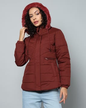 fort collins Women Regular Fit Zip-Font Bomber Jacket-picture-22