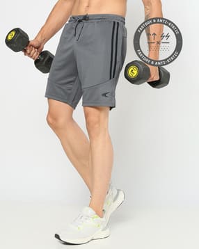 Men Regular Fit Taping Shorts-image-31