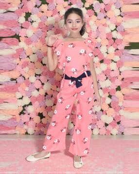 Girls Floral Loungewear Set-image-20