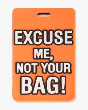 yousta Men Typographic Print Luggage Tag-picture-32