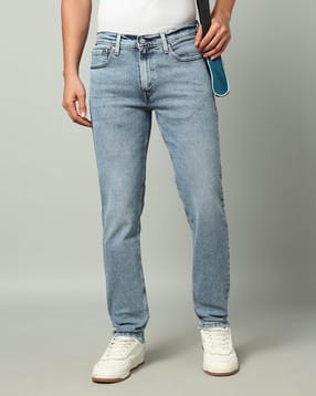 Men Mid-Rise Slim Jeans
