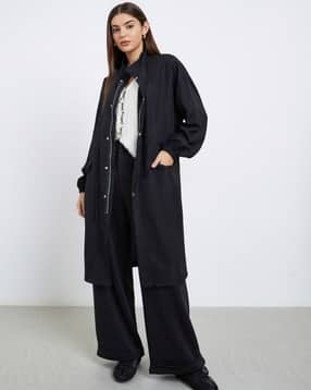 styli Women Regular Fit Trench Coat-picture-14