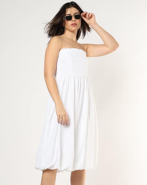 Fyre Rose Women Strappy Balloon Dress