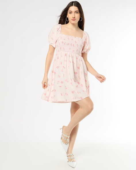 Fyre Rose Women Floral Print Fit & Flare Dress