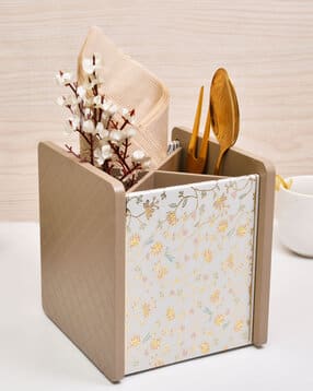 Wood Compartment Cutlery Holder-image-18