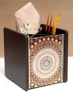 home sparkle Wood Compartment Cutlery Holder-picture-24