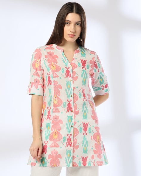 Women Printed A-Line Kurti