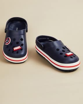 Boys Applique Slingback Clogs-image-49