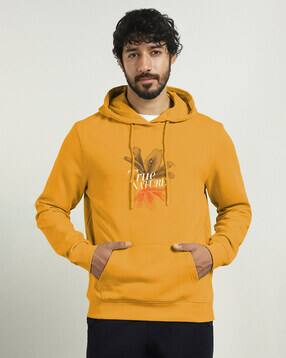 Men Graphic Print Regular Fit Hoodie-image-40