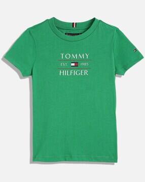 tommy hilfiger Regular Fit Crew-Neck T-shirt-picture-44