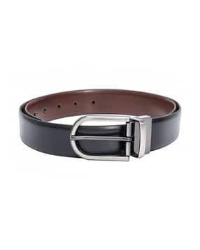 da milano Men Reversible Belt with Tang Buckle Closure -picture-17
