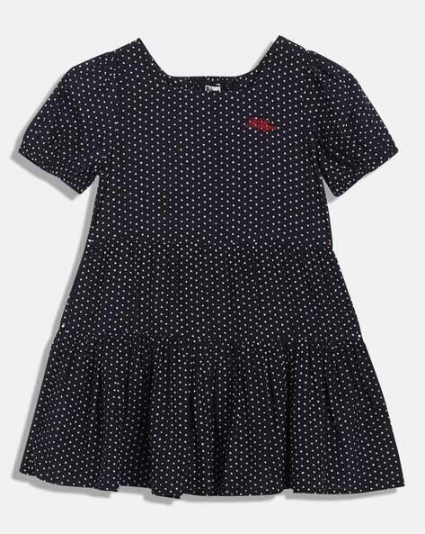 TOMMY HILFIGER Round-Neck A-line Dress