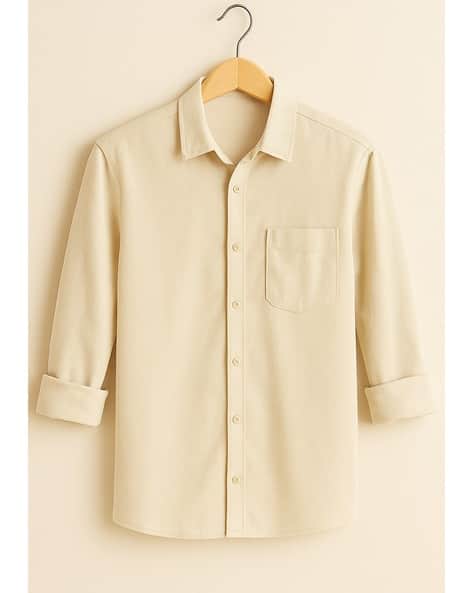 Buda Jeans Co Men Self-Design Regular Fit Shirt