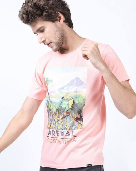 Highlander Men Graphic Print Slim Fit T-Shirt