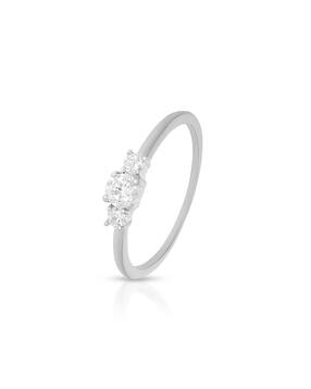 anayra Women Sterling Silver Stone-Studded Ring-picture-42