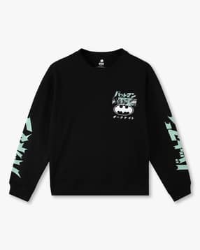 yb dnmx Boys Graphic Print Boxy Fit Sweatshirts-picture-29