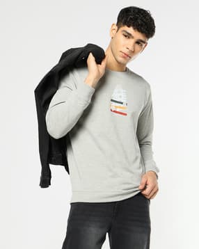 buda jeans co Buda men sweatshirt & hoo, light grey, s-picture-19