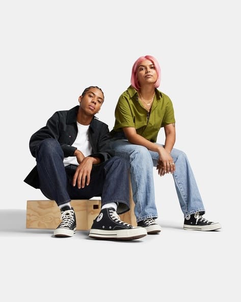 Unisex Chuck 70 High-Top Canvas Sneakers - Image 9