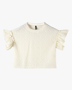 rio girls Girls Embroidered Relaxed Fit Top-picture-37