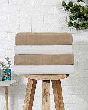 mulberry living Waffle Comfort Hand Towels Set of 4-picture-16