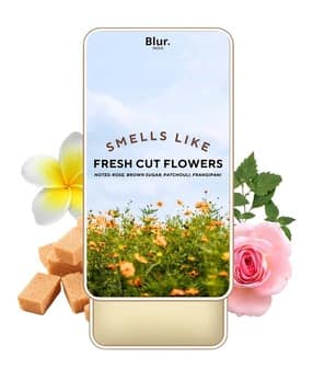 blur india Smells Like Fresh Cut Flowers Solid Perfume-picture-17