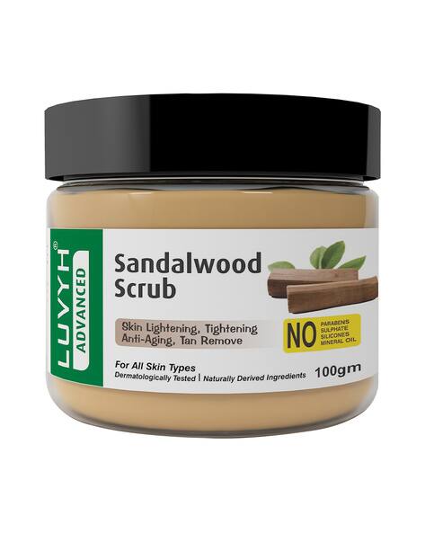 LUVYH Tan Removal & Anti-Aging Sandalwood Scrub