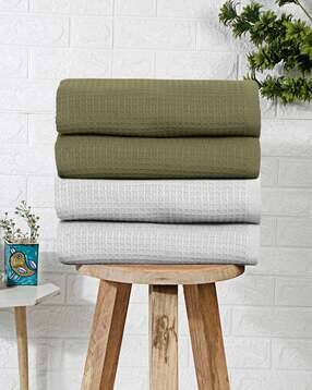 mulberry living Waffle Comfort Hand Towels Set of 4-picture-48
