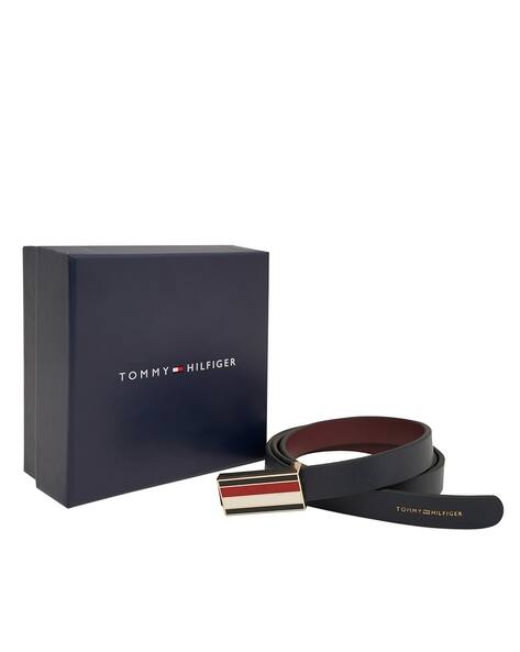 TOMMY HILFIGER Textured Reversible Belt