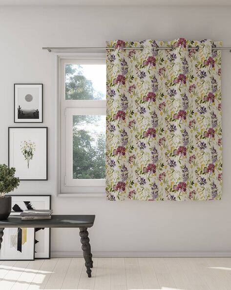 Ddecor Live Beautiful Floral Readymade Window Curtain