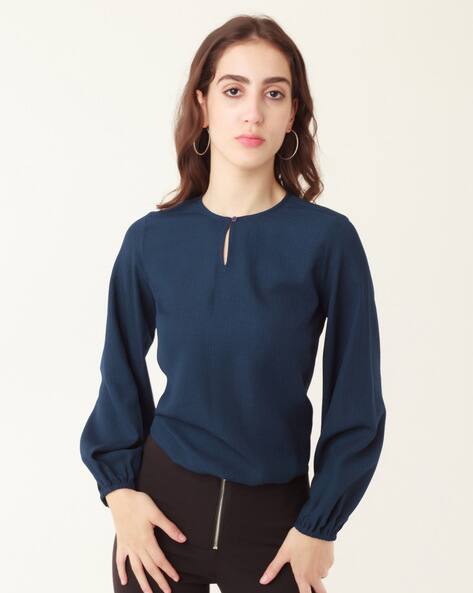 Zink London Solid Round-Neck Top