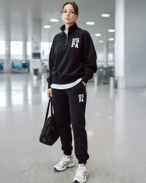 u.s. polo assn. The Travel-Ready Half Zipper Hooded Sweatshirt-picture-18