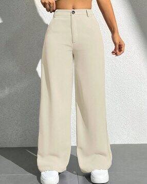 Women Mid-Rise Relaxed Fit Pants