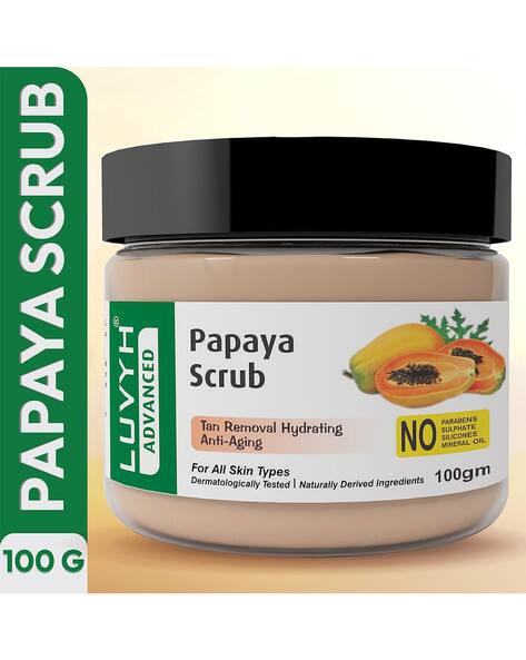 LUVYH Tan Removal Papay Face Scrub