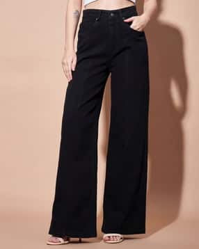 Women High-Rise Straight Fit Jeans
