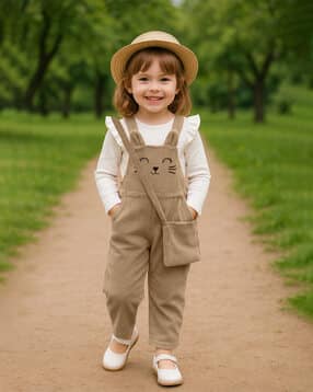 Girls Ribbed Pants & Top Set