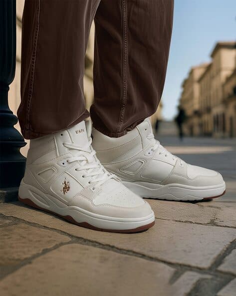 Buy Off White Sneakers for Men by Polo Online