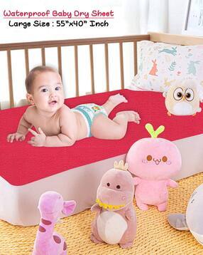 dream care  Waterproof & Reusable Extra Absorbent Baby Bed Protector-picture-7