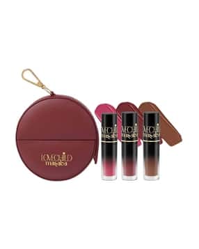 Pack of 3 Pocket Liquid Lipstick Buffet Combo - Mar Tea Nee Spicy Sip And Fizzy Flamingo