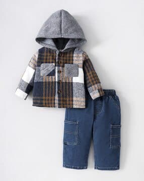 Boys Cotton Suit Set-image-0