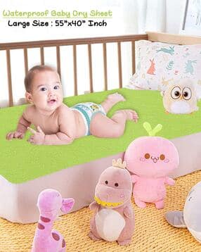 dream care Waterproof & Washable Baby Bed Protector -picture-17