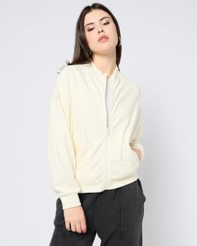 yousta Women Oversized Zip-Front Sweatshirt-picture-17