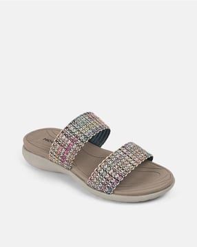 mochi Women Open Toe Slip-On Slippers-picture-37