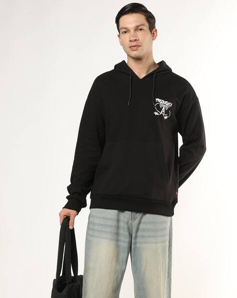 Buda Jeans Co Graphic Print Oversized Hoodie