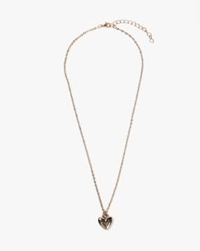 yousta Women Gold-Plated Heart Necklace-picture-12