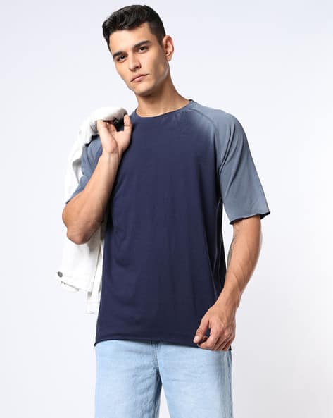 Buda Jeans Co Spray Print Relaxed Fit Crew-Neck T-Shirt