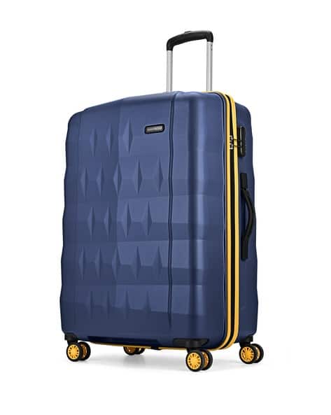 ARISTOCRAT Unisex Comet Check-in Trolley Bag Hard Luggage with Combination Lock | L