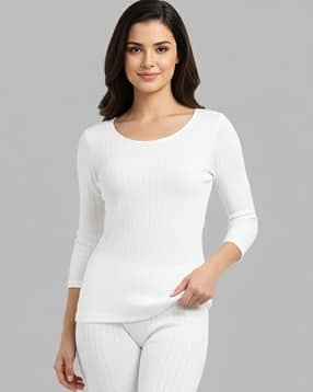 lux cozi Women Round-Neck Thermal Top-picture-33
